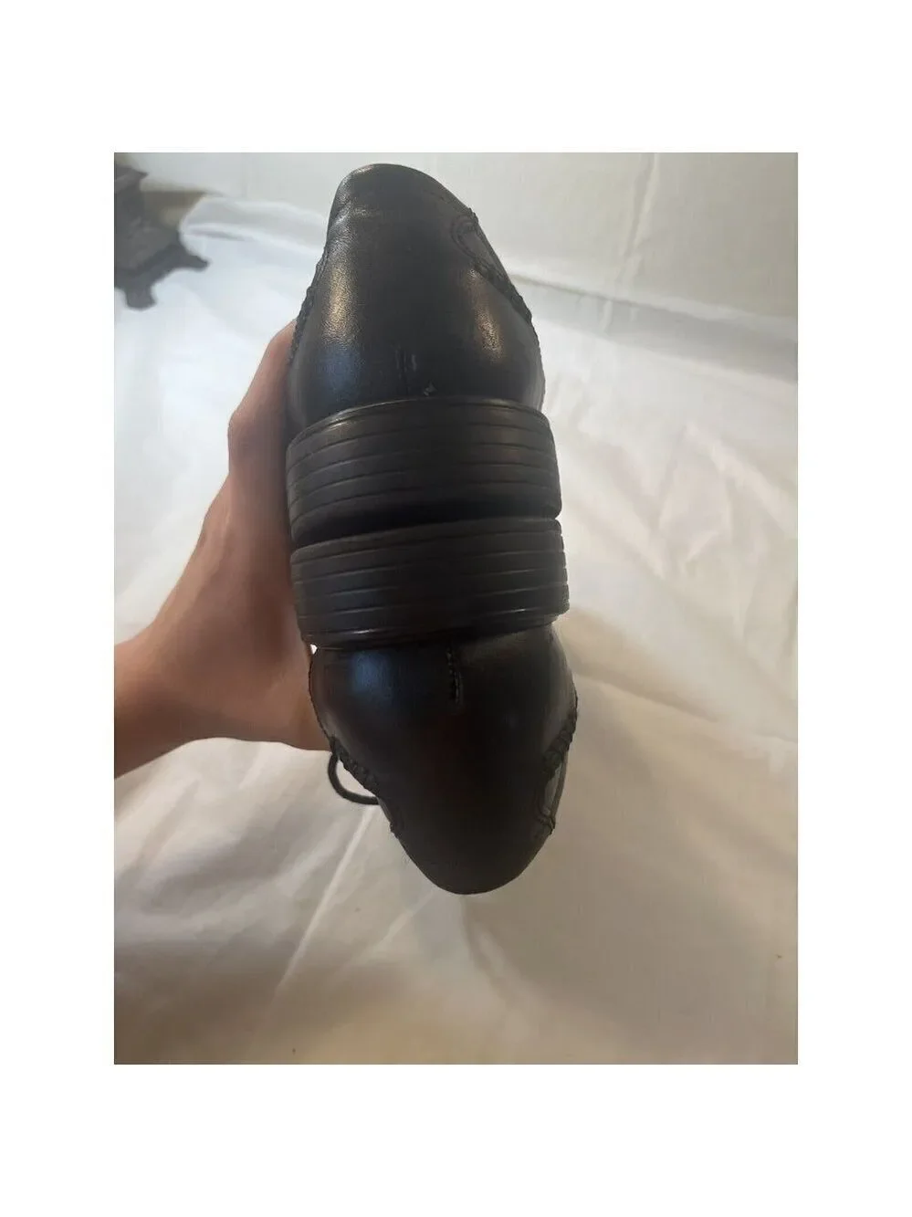 CLARKS QUID FELPS 66156 Oxford, Men's Size 7.5  Black  MSRP $90